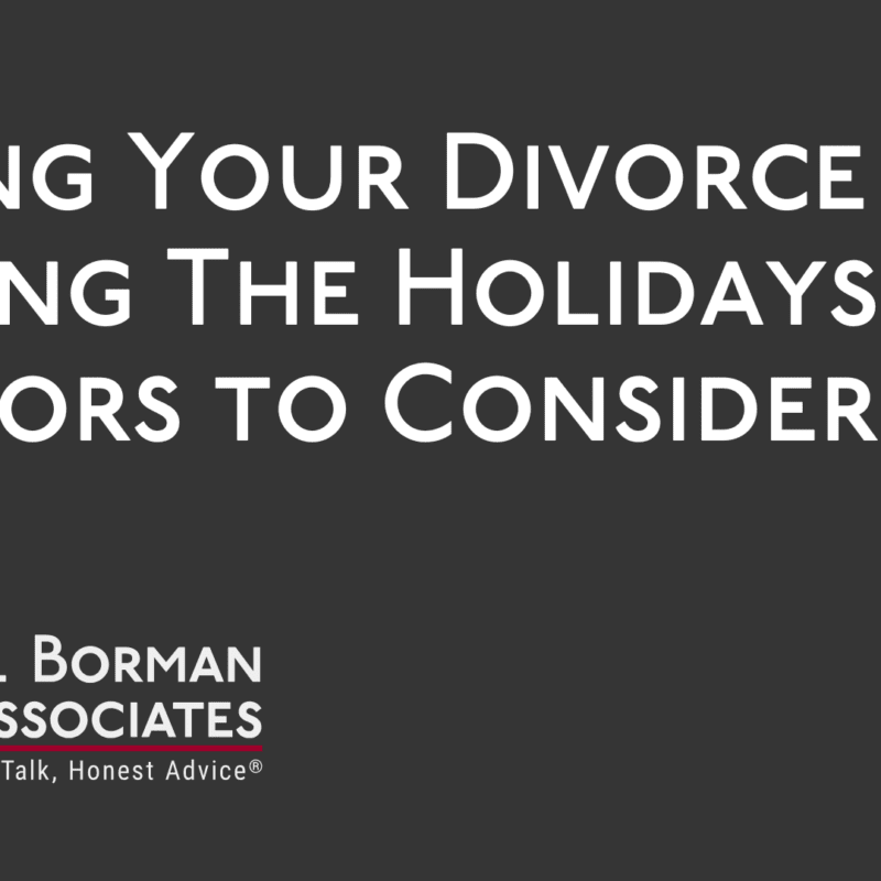 Timing Your Divorce During The Holidays Key Factors to Consider - CE Borman Divorce lawyer bryan texas