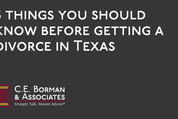5 things you should know before getting a divorce - C.E. Borman & Associates