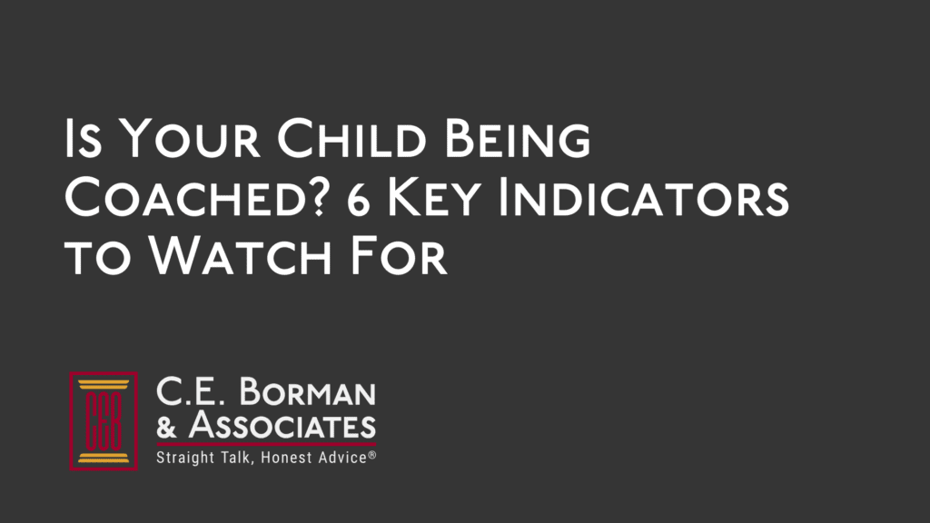 Is Your Child Being Coached? 6 Key Indicators to Watch For - C.E Borman